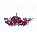 Саморез кровельный RAL3003 4,8*29 (250шт) Рубиново-красный, РусКрепеж *16 Саморез кровельный RAL3003 4,8*29 (250шт) Рубиново-красный, РусКрепеж *16