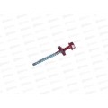 Саморез кровельный RAL3003 4,8*50 (150шт) Рубиново-красный, Zitar  *16