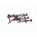 Саморез кровельный RAL3005 4,8*50 (150шт) Винно-красный, Zitar   *16