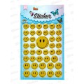 Наклейка ПГС Смайлы,14*24,YLD-034 *20 Наклейка ПГС Смайлы,14*24,YLD-034 *20