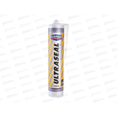 Герметик ULTRASEAL 260мл акриловый белый *12