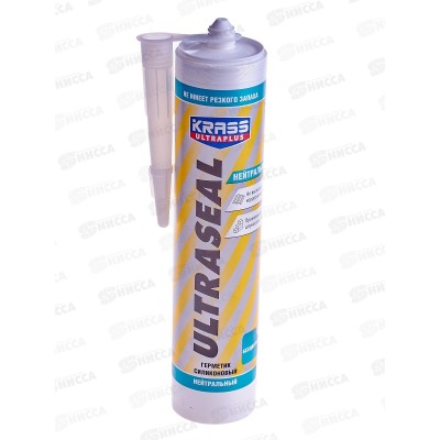 Герметик силиконовый ULTRASEAL нейтральный Бесцветный, 260мл  *12