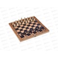 Игра 3 в 1 дерево (шахматы, шашки, нарды) 24*12*3см ИН-9463