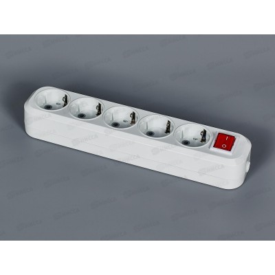 Колодка IN HOME УЗВ-5-GRAND 5250 5-местн. с/з и выкл. Колодка IN HOME УЗВ-5-GRAND 5250 5-местн. с/з и выкл.