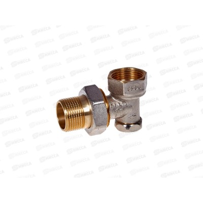 Запорный клапан для радиатора угловой 3/4" СТМ Термо *16/128 Запорный клапан для радиатора угловой 3/4" СТМ Термо *16/128