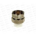 Муфта PP-R комбинированная разъемная внутренняя резьба DN20*1" СТМ Пласт *10/300 Муфта PP-R комбинированная разъемная внутренняя резьба DN20*1" СТМ Пласт *10/300