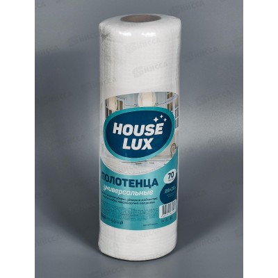 House Lux салфетка 28*20 №70 спанлейс 45г/м2 рулон гофра 82553 *20