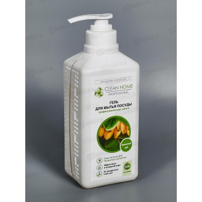 CLEAN HOME Гель для посуды Банановый рай с дозатором 1л *10 CLEAN HOME Гель для посуды Банановый рай с дозатором 1л *10