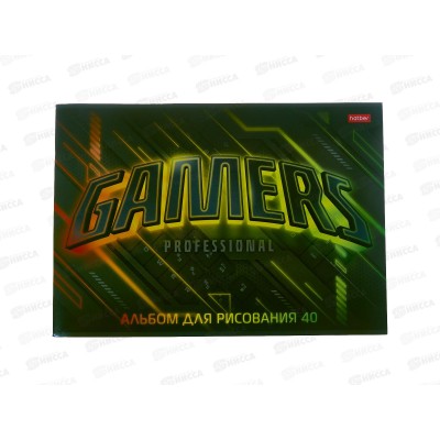Альбом д/рис.40л Hatber Геймеры,082472 *7/35 Альбом д/рис.40л Hatber Геймеры,082472 *7/35