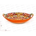 Блюдо с ручками &quotArabesgue&quot (оранжевый) 23,5*20*4,5см, 0860092 *4/36