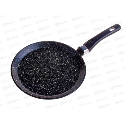 Сковорода блинная SA-FB-02-22 Каменная Black 22см литая черная Сковорода блинная SA-FB-02-22 Каменная Black 22см литая черная