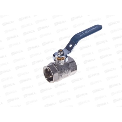 Кран шаровый FF 1/2 гайка-гайка ручка, Aqualink, 01143 *10/120