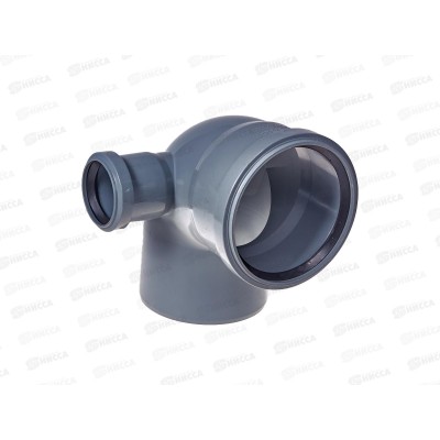 Тройник канализационный переходной универсальный 90град. DN110*50 левый AtlasPlast *30  Тройник канализационный переходной универсальный 90град. DN110*50 левый AtlasPlast *30