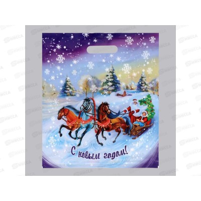 Пак. пробивной НГ 38*47 Волшебная повозка *50/500