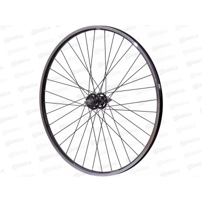 Колесо велосипедное 29&quot заднее в сборе, под трещотку, disc/v-brake