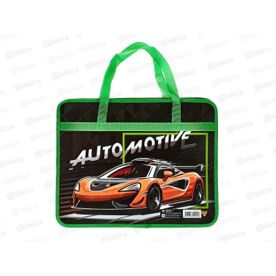 Папка пл. ПЧЕЛКА А4 Automotive широкая ПМ-А4-251 *30