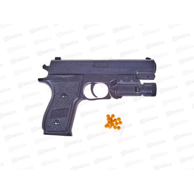 Пистолет с фонарем 100000248 в пакете