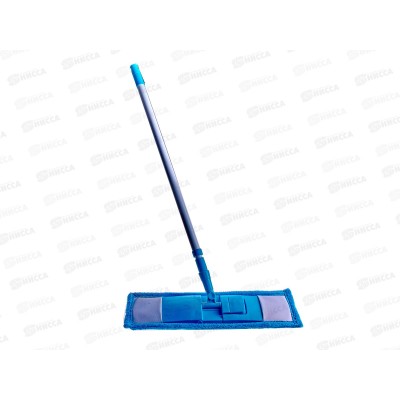 Швабра HP-M12 H.P. 120см с насадкой микрофибра синий