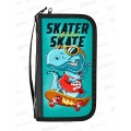 Пенал ПЧЕЛКА 3отд., Skater 2023, 190*105, ПО-11 *15 Пенал ПЧЕЛКА 3отд., Skater 2023, 190*105, ПО-11 *15