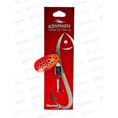 Блесна вращающаяся Namazu Lothar, вес 12г, цвет 12 N-L12-12