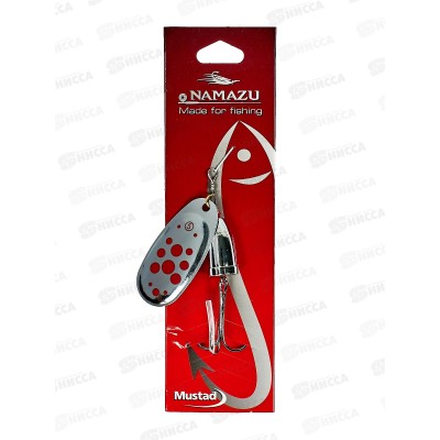 Блесна вращающаяся Namazu Lothar, вес 15г, цвет 04 N-L15-04