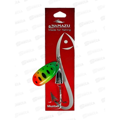 Блесна вращающаяся Namazu Lothar, вес 15г, цвет 07 N-L15-07