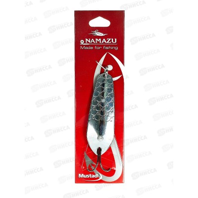 Блесна незацепляющаяся Namazu Wild Hammer, вес 21г, 01 (серебро) N-WH21-01