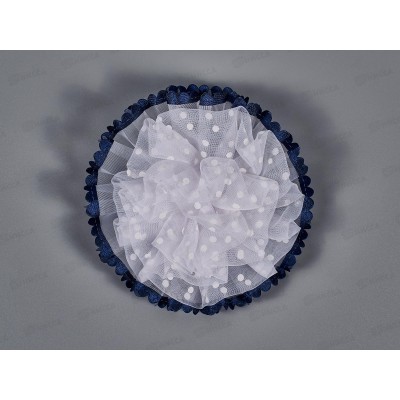 Резинка д/в "Школьница" волнушка горошек 11см 7915744 Резинка д/в "Школьница" волнушка горошек 11см 7915744