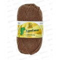 Пряжа Бамбино Кофе шерсть/акрил 50гр 150м 233  *10