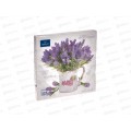 Салфетки 3 слойные 20 листов 33*33 Art Bouquet Лаванда,37393*12 Салфетки 3 слойные 20 листов 33*33 Art Bouquet Лаванда,37393*12