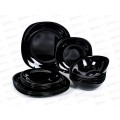 Набор столовый 18пр. Луна черная 100ч-18л