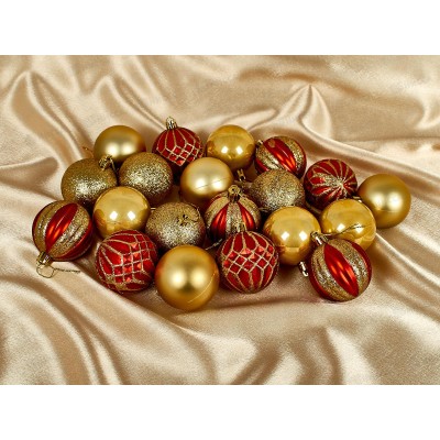 Набор шаров 20шт, 6см "Сладкая жизнь" НШ-1491 Набор шаров 20шт, 6см "Сладкая жизнь" НШ-1491