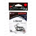 Крючок KOI &quotJ-TROUT&quot р.2 (INT) цвет BN, КН8381-2BN 10шт