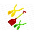 Набор форм для снега-3 (2 формы, лопатка) СЛ-4847 в сетке *48 Набор форм для снега-3 (2 формы, лопатка) СЛ-4847 в сетке *48