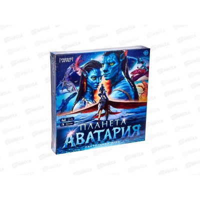 Настольная игра-квадрат. Планета Аватария, 40 карточек. 92303  *10