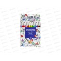 Фломастеры 12 цветов АЛЬТ Happycolor,32-0023*24 Фломастеры 12 цветов АЛЬТ Happycolor,32-0023*24