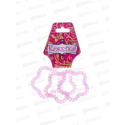 Резинка для волос "Your Style-Цветок" 3шт силикон 458-188 Резинка для волос "Your Style-Цветок" 3шт силикон 458-188