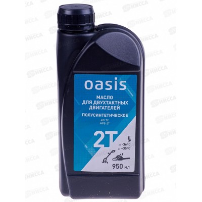 Масло моторное 2-тактное полусинтетическое 0,95л Oasis MPS-2T Масло моторное 2-тактное полусинтетическое 0,95л Oasis MPS-2T