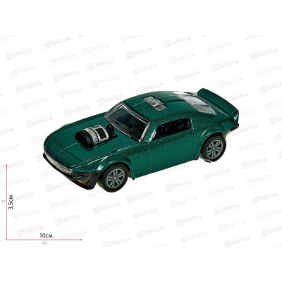 Машина &quotТЕХНОПАРК&quot металлическая  Спорткар, 10,5см, 2107С047-R1, 356991