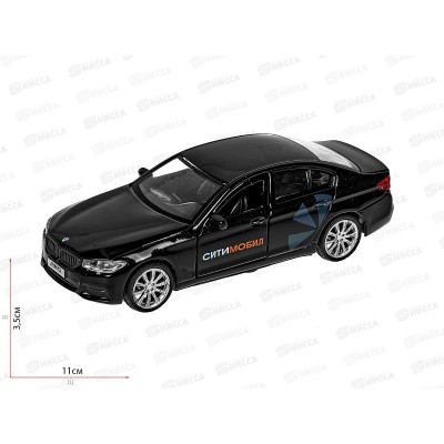 Машина "ТЕХНОПАРК" металл BMW 5-er SEDAN СИТИ МОБИЛ 12см, 347925