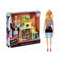 Игровой набор &quotЮный модельер&quot кукла 12см, 12предметов, С769, коробка 803578
