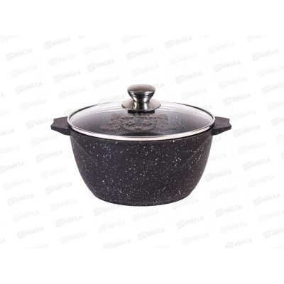 Кастрюля 3л АП Гранит Black 43802 Кастрюля 3л АП Гранит Black 43802