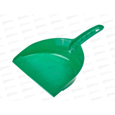 Совок для мусора ИНТ хозяйственный Зеленый *40 Совок для мусора ИНТ хозяйственный Зеленый *40