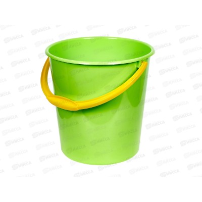 Ведро 12л мерное без крышки Салатовое *20 ИНТ