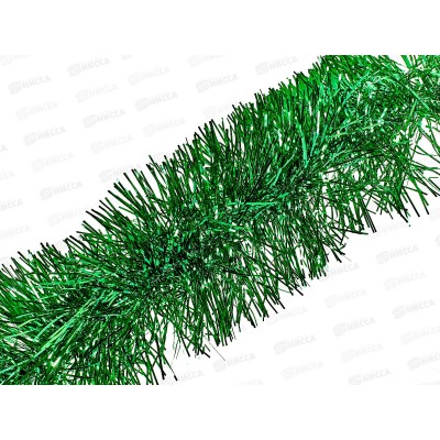 Мишура "Искристое сияние" 2м 13см изумруд 215-365 Мишура "Искристое сияние" 2м 13см изумруд 215-365