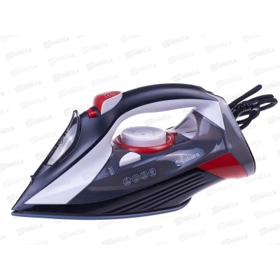 Утюг электрический SA-3067CBR 2400Вт керамика  самоочиститель