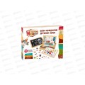 Бизи-чемоданчик "Транспорт" (доска для рисов., меловая, фигурки) 76841