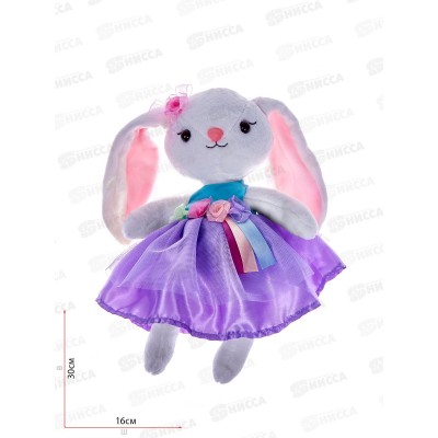 Зайка Мишель в платье с цветами, 681843 Зайка Мишель в платье с цветами, 681843