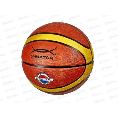Мяч баскетбольный X-Match, размер 5, резина, 56498 *50 Мяч баскетбольный X-Match, размер 5, резина, 56498 *50