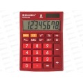 Калькулятор BRAU 8разрядый,компакт.бордовый.,250510*200 Калькулятор BRAU 8разрядый,компакт.бордовый.,250510*200